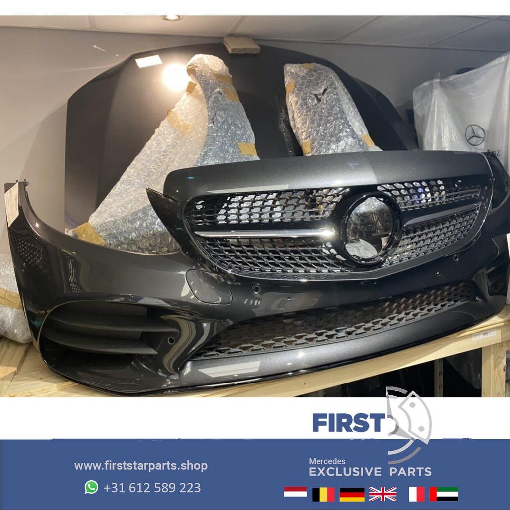 W205 C205 FACELIFT C43 AMG VOORKOP Mercedes C Klasse FRONT 2, Auto-onderdelen, Carrosserie en Plaatwerk, Gebruikt, -, Voor, Ophalen of Verzenden