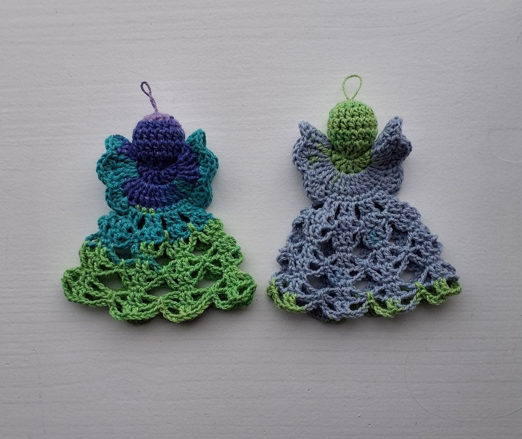 2 kerstengeltjes handgemaakt NIEUW, Ophalen of Verzenden, Nieuw