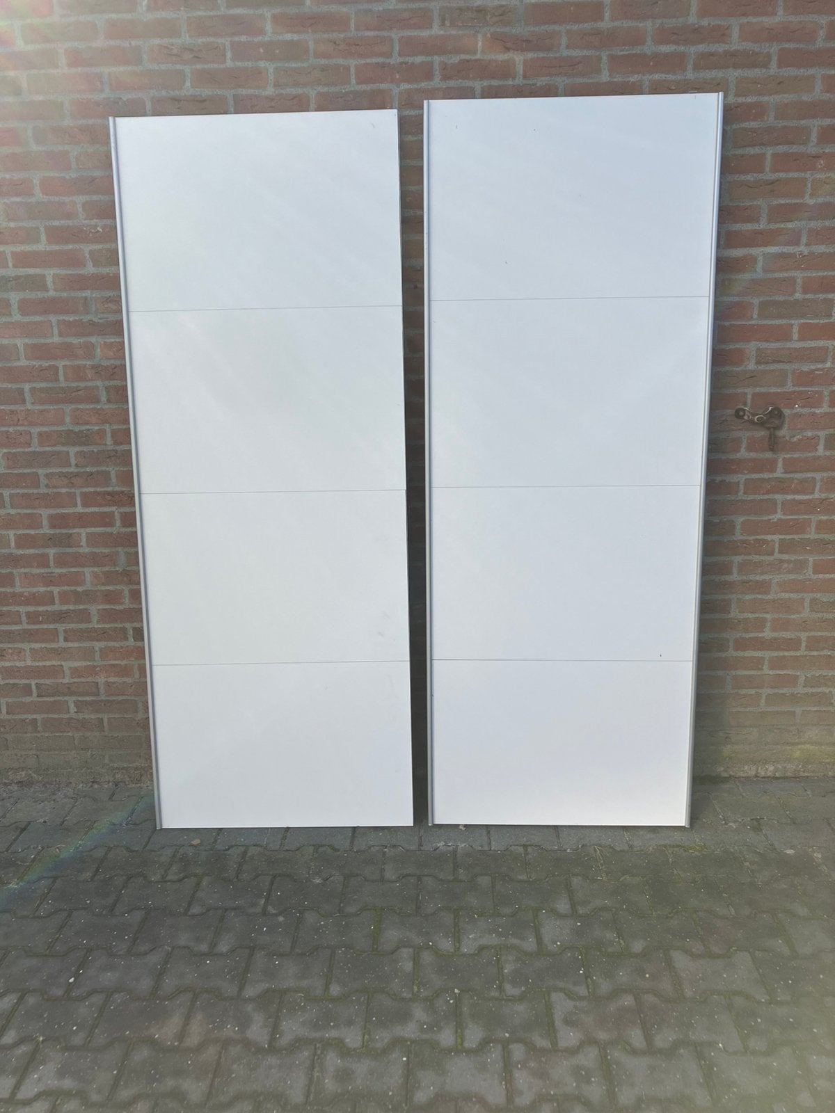 2 schuifdeuren, Gebruikt, Minder dan 80 cm, Overige typen, Ophalen of Verzenden
