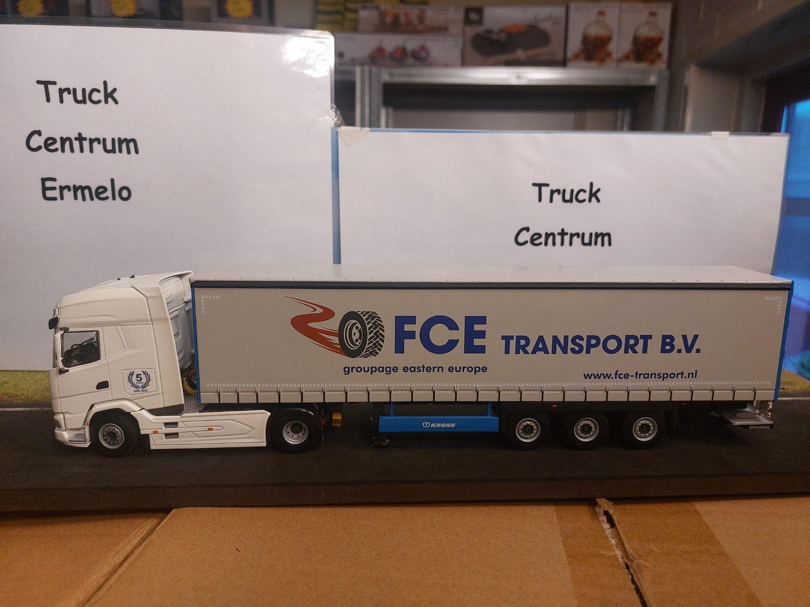 Fce transport harderwijk daf xg
schuifzeilentrailer
Exclusie, Ophalen of Verzenden, Nieuw, Bus of Vrachtwagen, Wsi