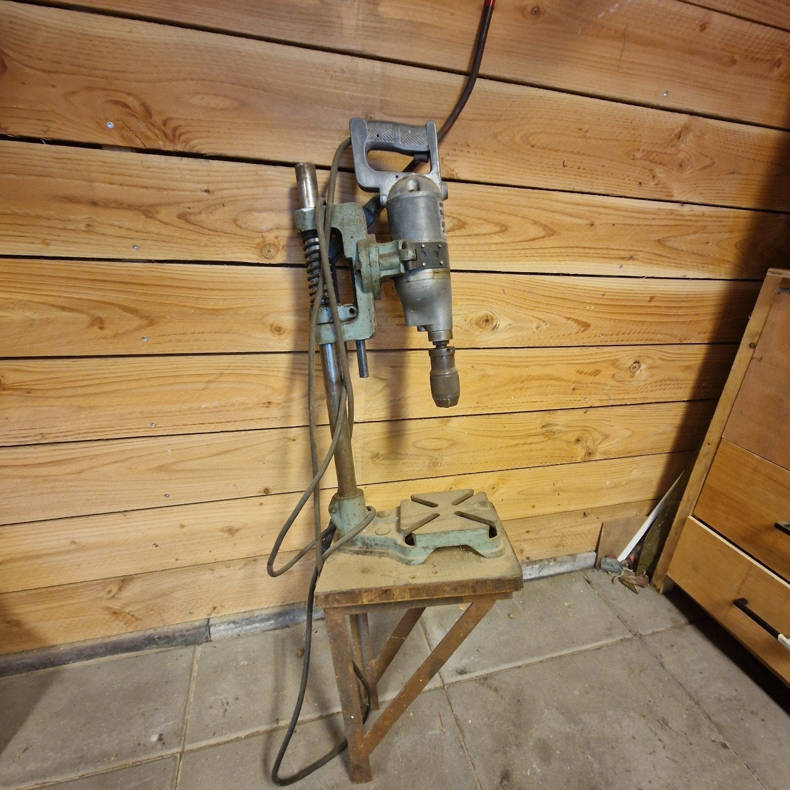 kolomboormachine Metabo, Doe-het-zelf en Verbouw, Gereedschap | Boormachines, Ophalen, Kolomboormachine