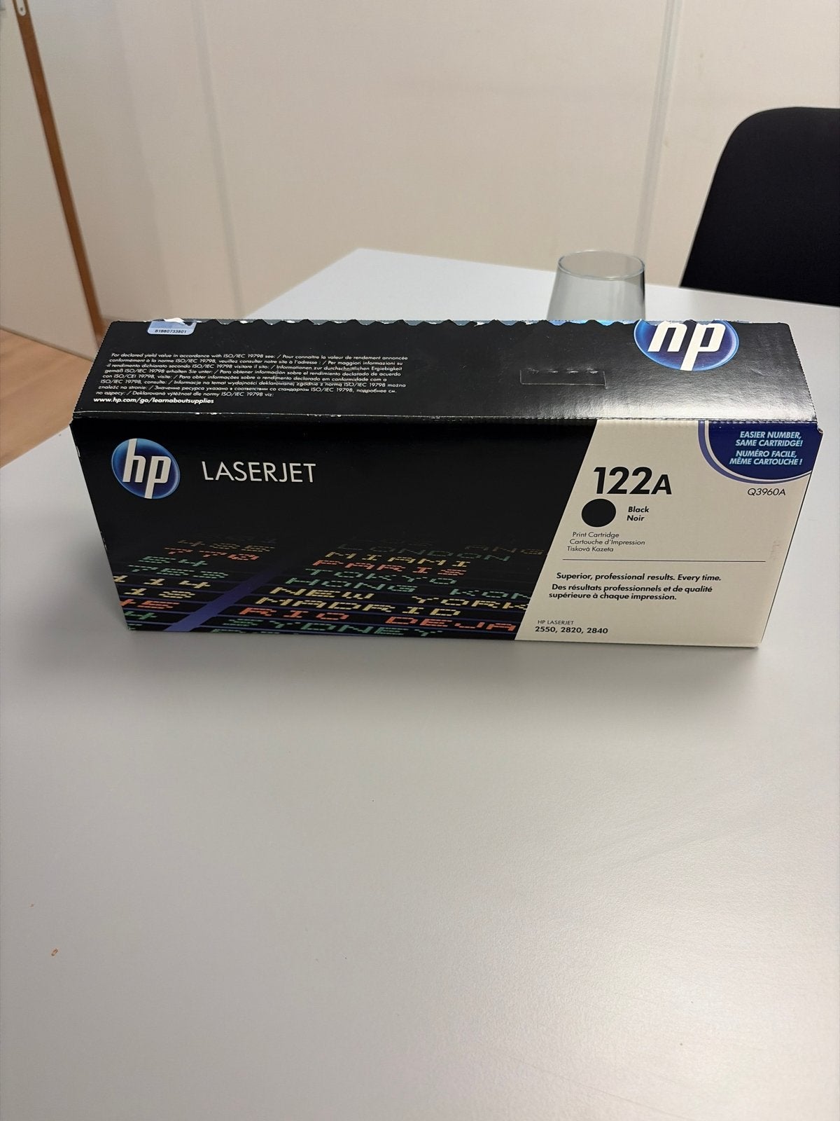 HP LaserJet 122A Zwarte Toner Cartridge QX980A, Ophalen of Verzenden, Nieuw, Toner