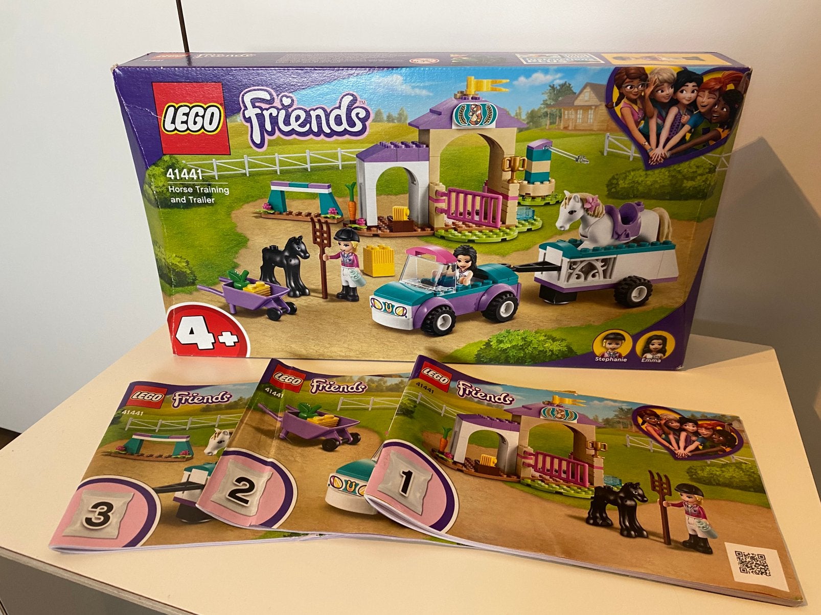 Lego Friends Horse training and trailer 41441, Inclusief instructies, Lego, Friends, Ophalen of Verzenden