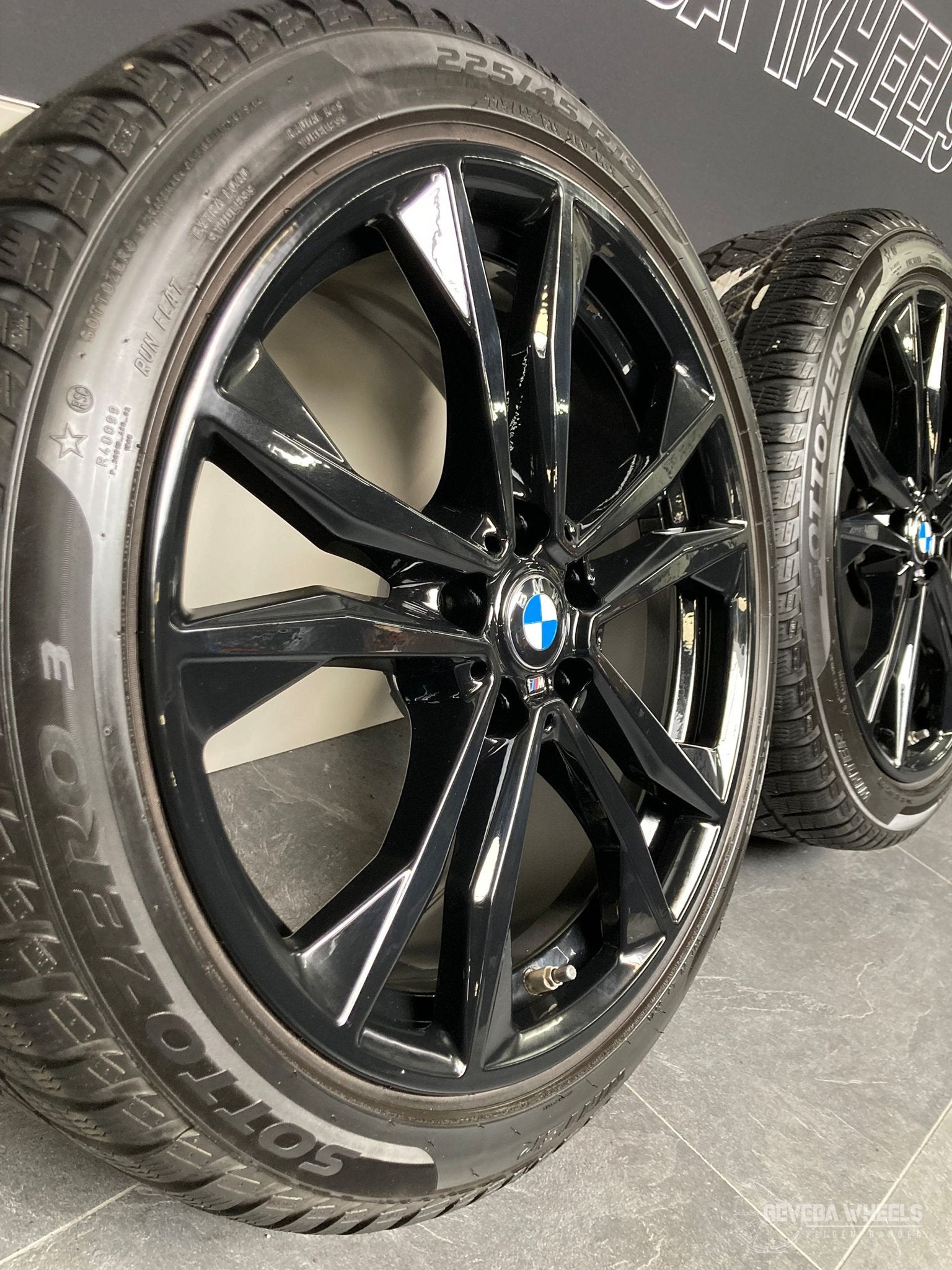19” originele BMW X1 F48 X2 F39 velgen + winterbanden 715M, Auto-onderdelen, 19 inch, Gebruikt, -, -