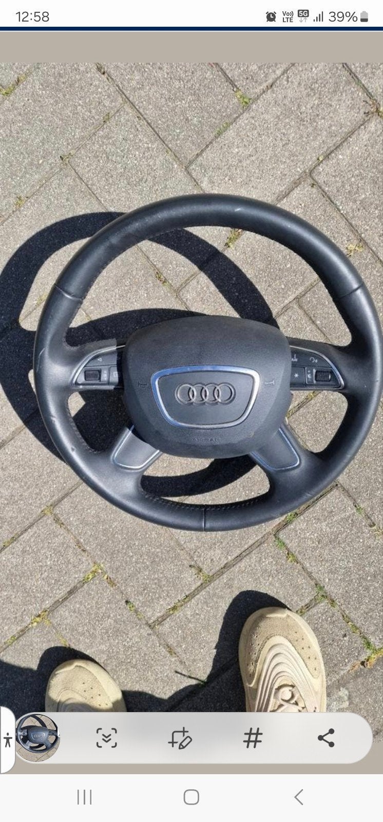 Stuur Audi A3 Sportback, Auto-onderdelen, Besturing, Ophalen, Audi