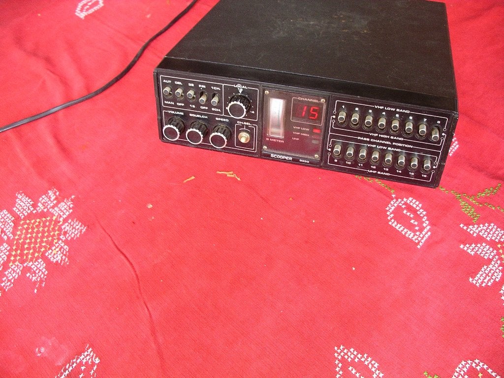 Te koop Scooper 3330 ontvanger scaner, Ophalen of Verzenden, Gebruikt, Minder dan 30 kanalen