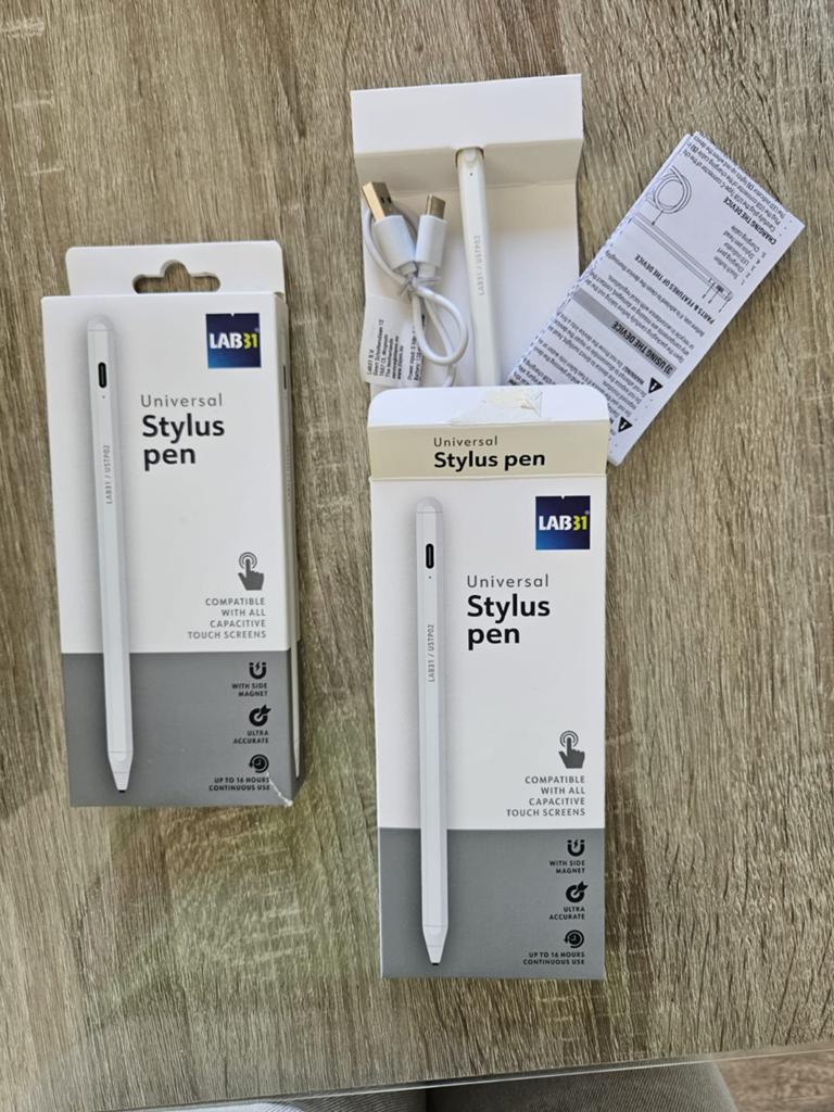 LAB31 Universele Stylus Pen voor Touchscreens, Ophalen of Verzenden, Nieuw, Universal Stylus pen, LAB31