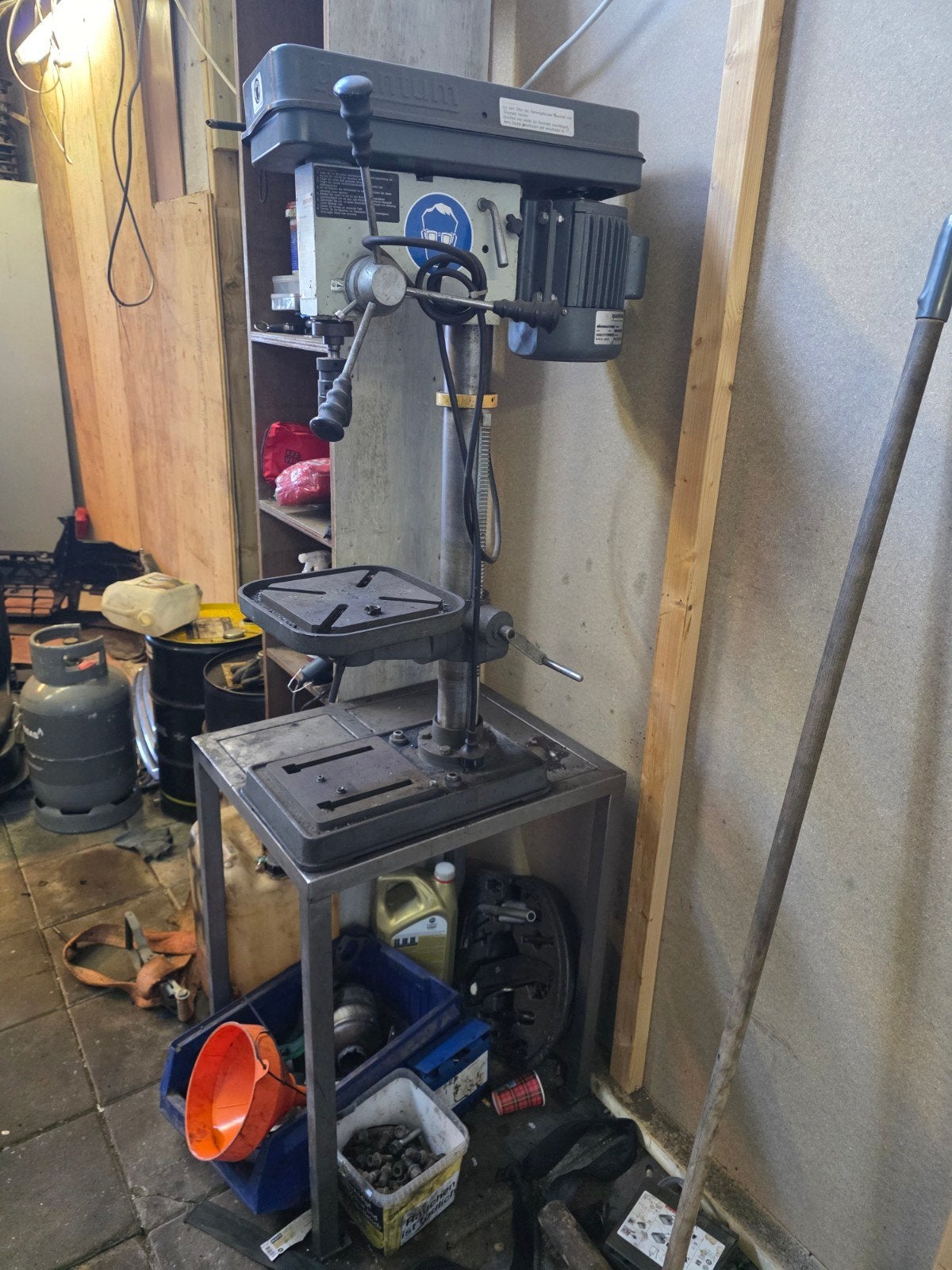 Quantum B20F Kolomboormachine - Goed Werkend met Voet, Ophalen, Gebruikt, 600 watt of meer, Kolomboormachine