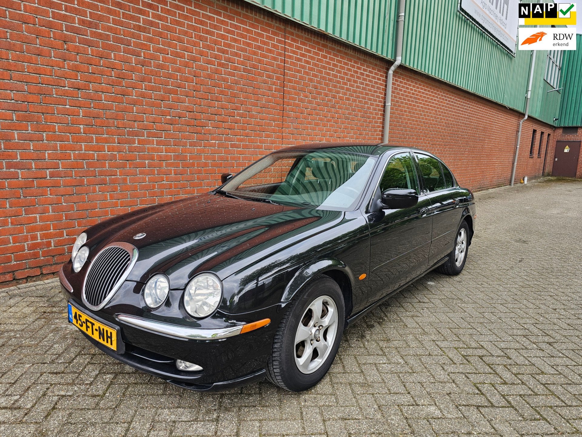 Jaguar S-type 3.0 V6 Clima Bj:2000 NAP!, Auto's, Jaguar, Euro 2, 238 pk, Achterwielaandrijving, Gebruikt