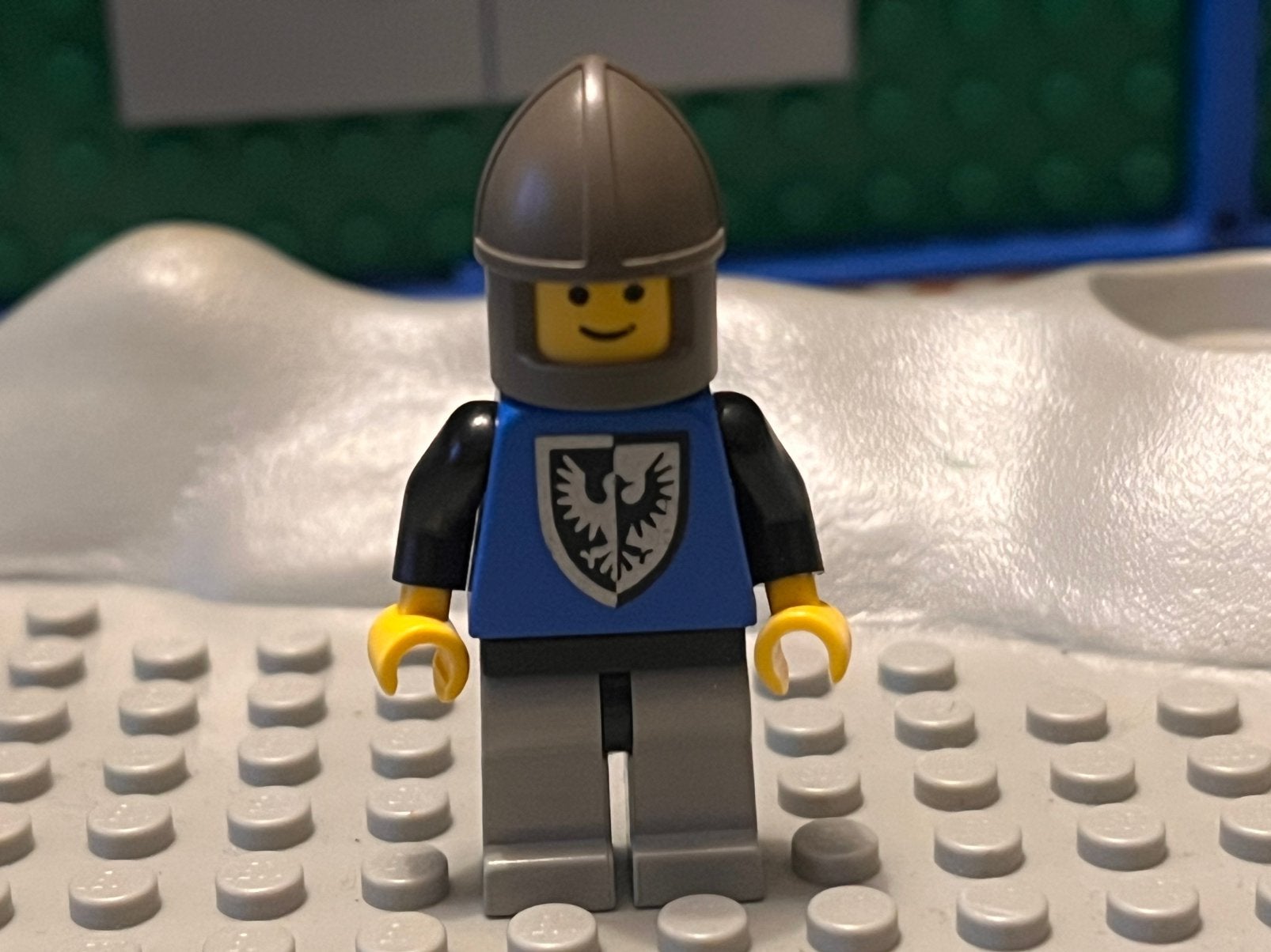 Lego castle zwarte falcon ridder, Ophalen of Verzenden, Zo goed als nieuw