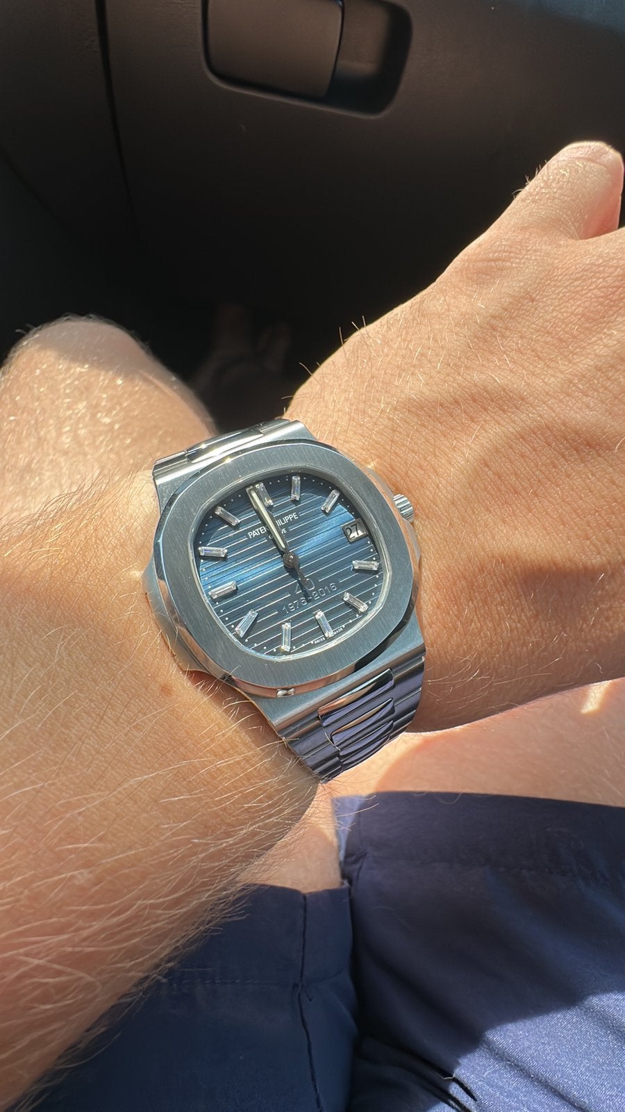 Patek philippe nautilus 40 year anniversary, Sieraden, Tassen en Uiterlijk, Horloges | Heren, Ophalen of Verzenden, Zo goed als nieuw