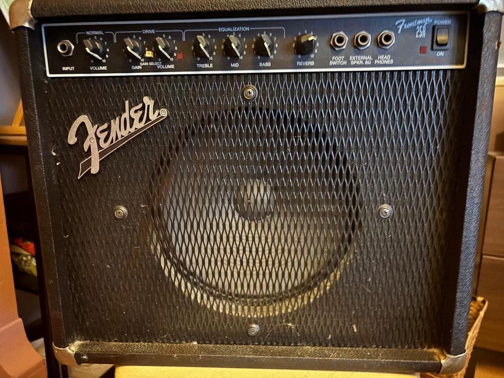 Gitaarversterker Fender Frontman 25R, Ophalen, Gebruikt, Gitaar, Minder dan 50 watt