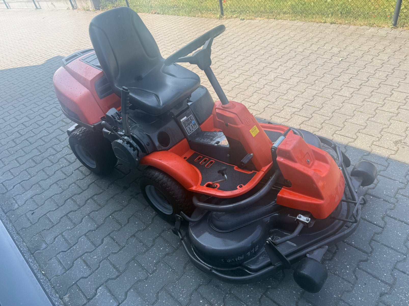 Husqvarna rider 15v2 112cm mulch, Ophalen, Eu, Gebruikt, Eu