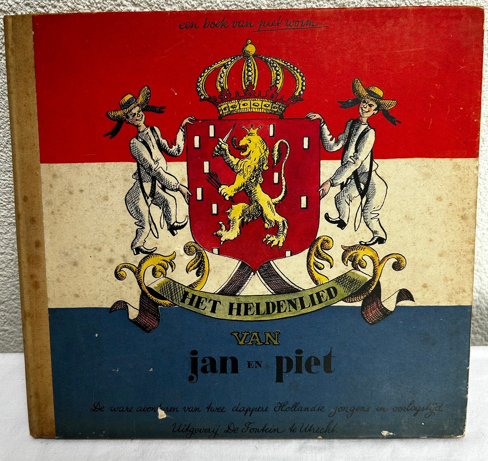 Het heldenlied van Jan en Piet, Antiek en Kunst, Antiek | Boeken en Bijbels, Ophalen of Verzenden