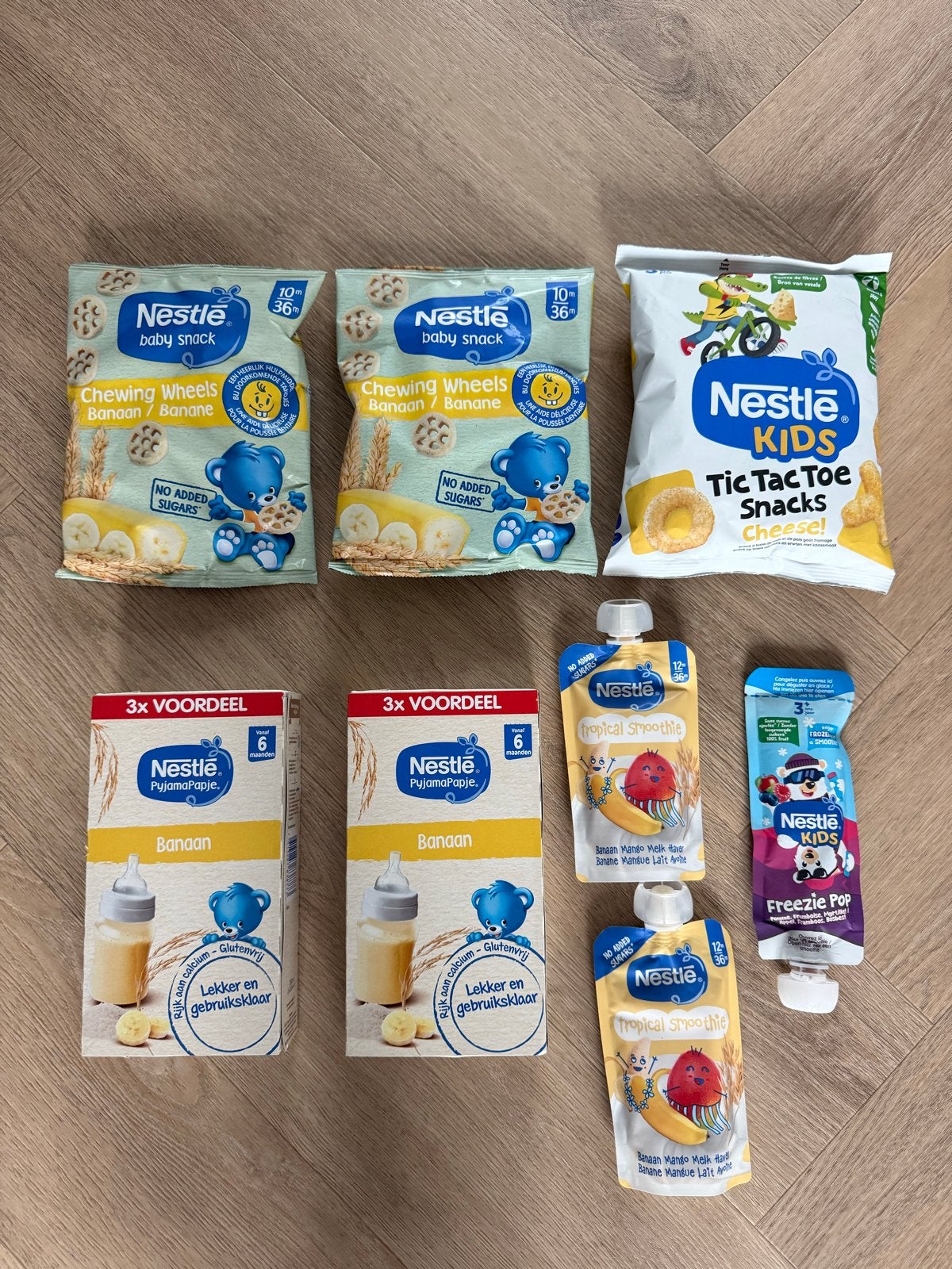 Diverse nieuwe Nestlé baby- en kindervoeding/snacks., Ophalen of Verzenden, Nieuw, Overige typen