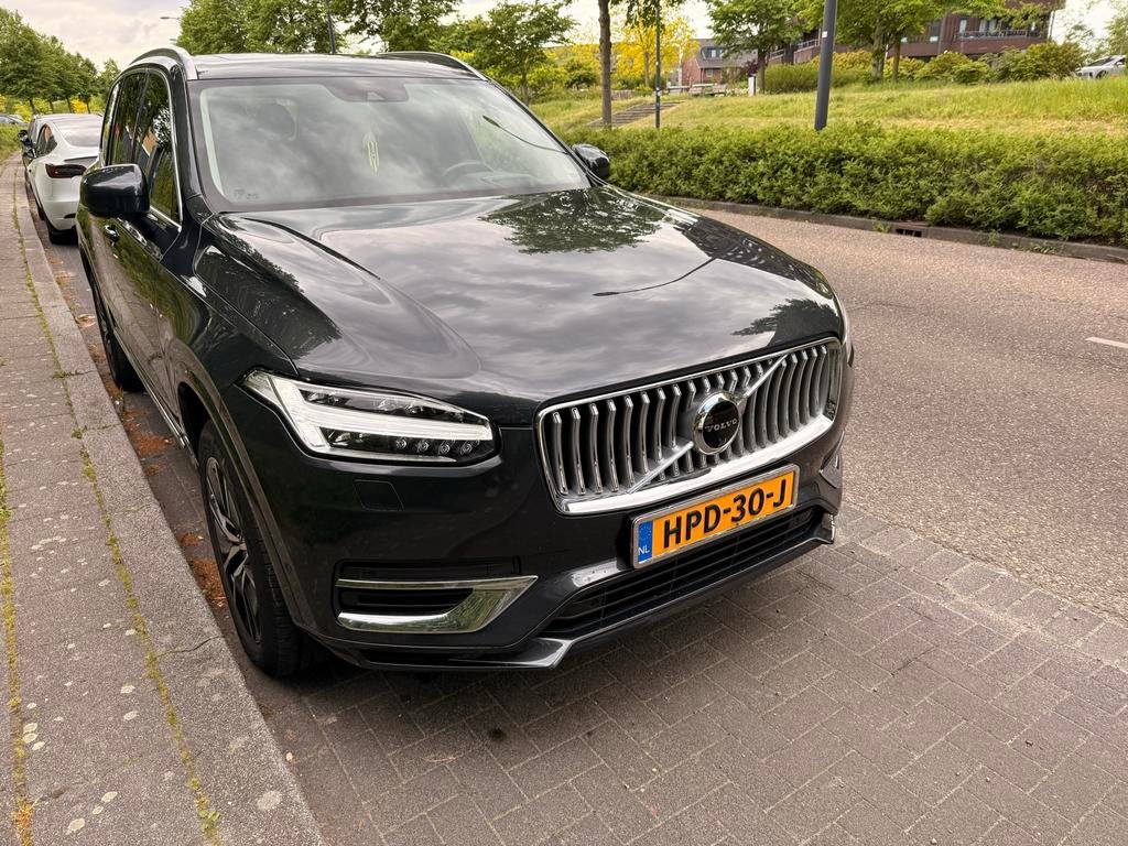 Volvo XC90 T8 Twin Engine Recharge Inscription 390pk 7pers, Auto's, Zwart, 7 stoelen, Vierwielaandrijving, Dealer onderhouden