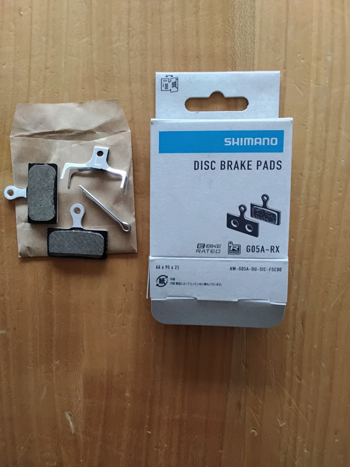 Shimano G05A-RX Disc Remblokken - Nieuw in verpakking, Fietsen en Brommers, Remmen, Stadsfiets, Overige materialen, Nieuw