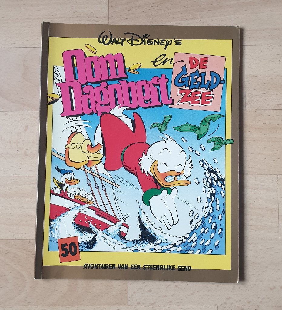3 stuks Oom Dagobert stripboeken/albums eerste druk, Meerdere stripboeken, Verzenden, Gelezen