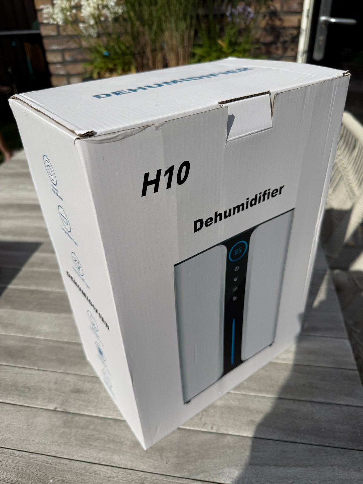 H10 ontvochtiger, Ophalen, Minder dan 60 m³, 3 snelheden of meer, Zo goed als nieuw