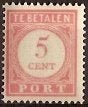 Ned-Indie Port 26 postfris 1913, Postzegels en Munten, Postzegels | Nederlands-Indië en Nieuw-Guinea, Ophalen of Verzenden, Postfris