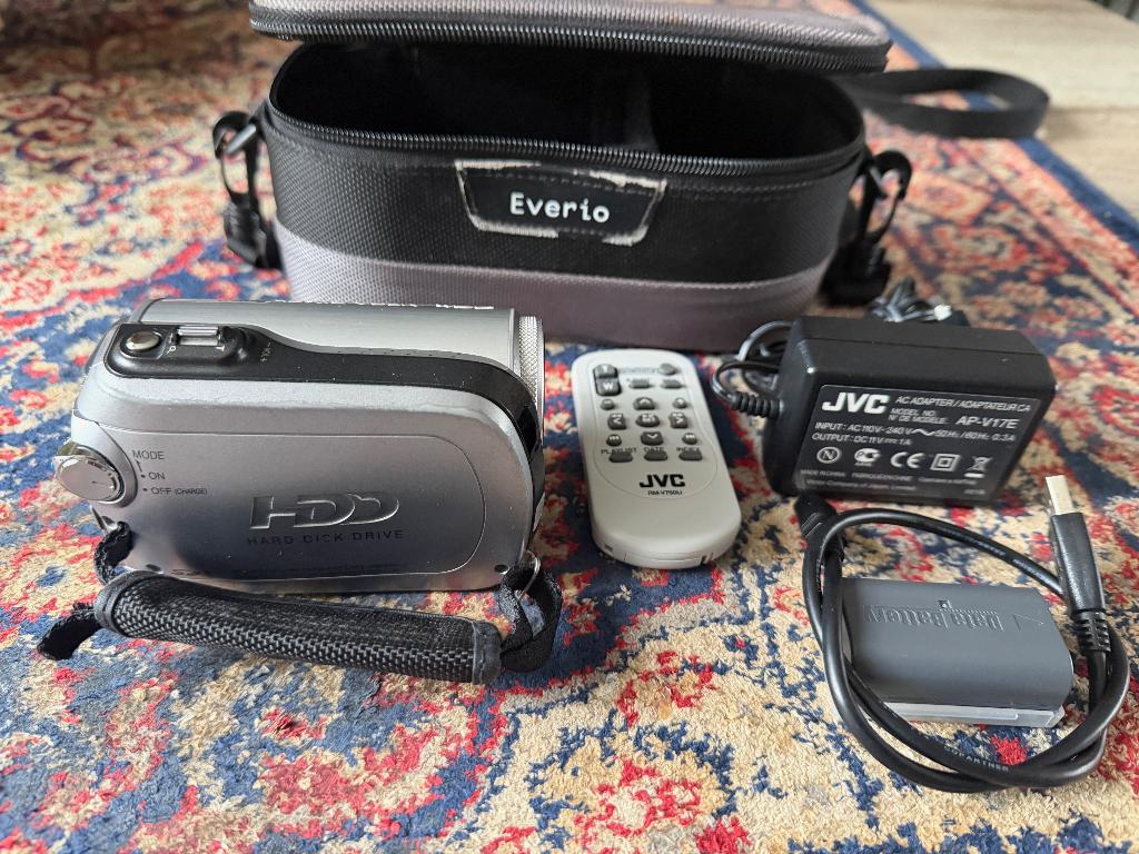 JVC Everio. 30GB Hard Disk Camcorder, Harde schijf, JVC, 20x of meer, Ophalen of Verzenden