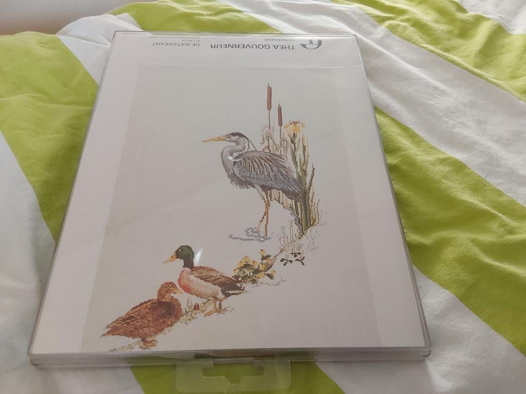 Borduurpakket De Waterkant, Ophalen, Nieuw, Handborduren, Borduurpakket