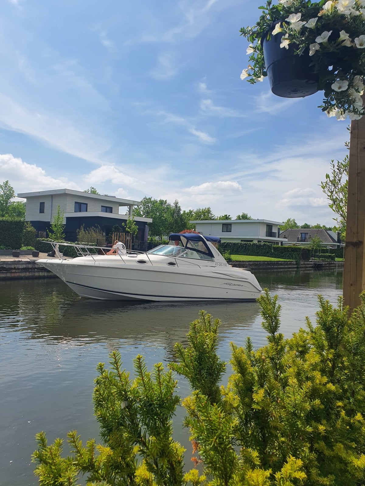 Monterey 302 Cruiser met 2x 5.7 Mercruiser V8 (2011), Overige merken, Gebruikt, Kruiser, Benzine