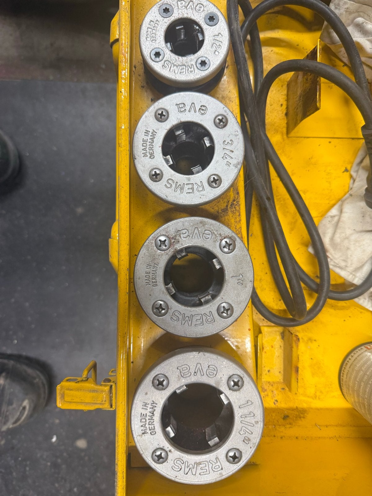 Draadsnij machine rems snij set, Ophalen of Verzenden, Gebruikt, Overige typen, Overige merken