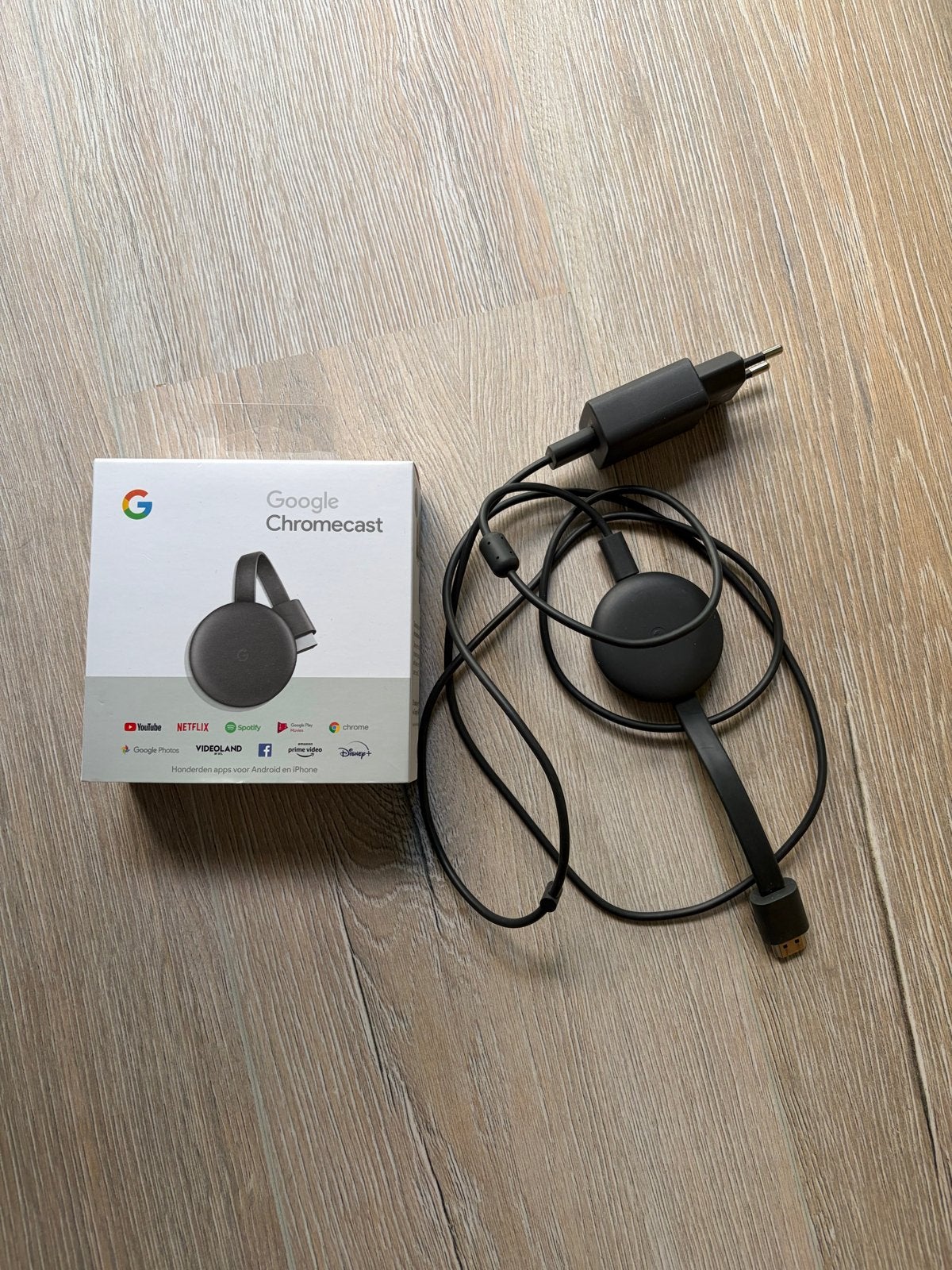 Google Chromecast 3e generatie, Ophalen of Verzenden, Zo goed als nieuw, HDMI, Zonder harde schijf