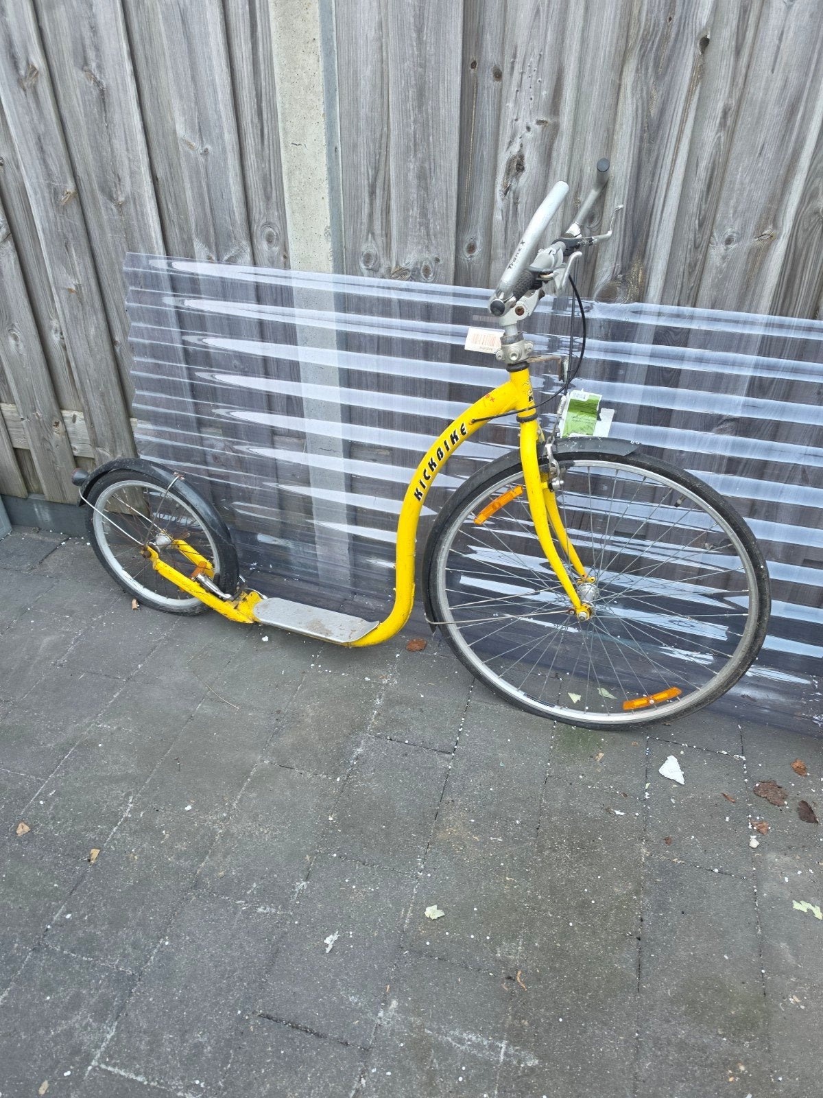 Kickbike step met grote wielen, Ophalen, Kickbike