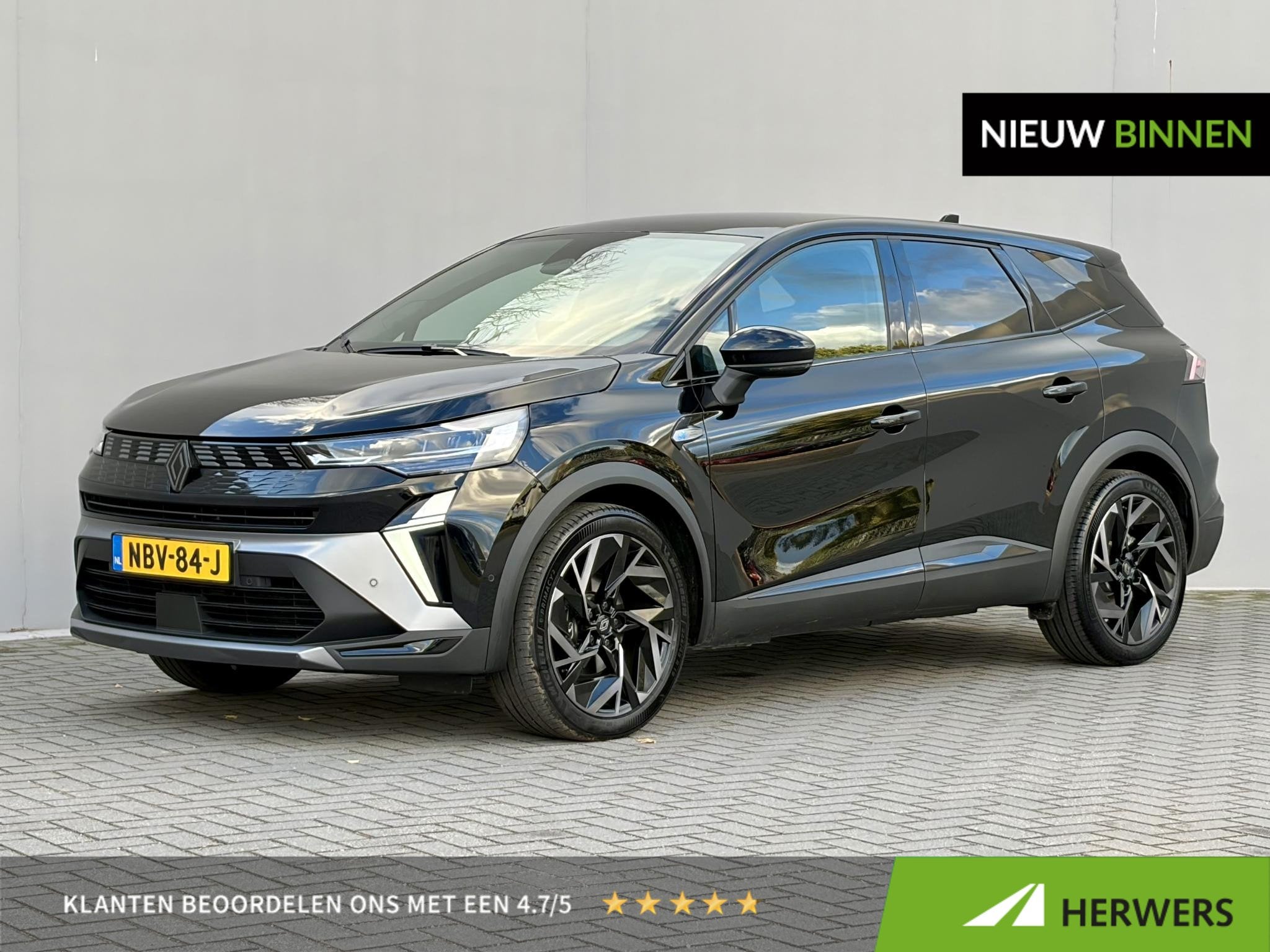 Renault Symbioz 1.8 E-Tech full hybrid 160 esprit Alpine / F, Auto's, 730 kg, Euro 6, 4 cilinders, Zwart
