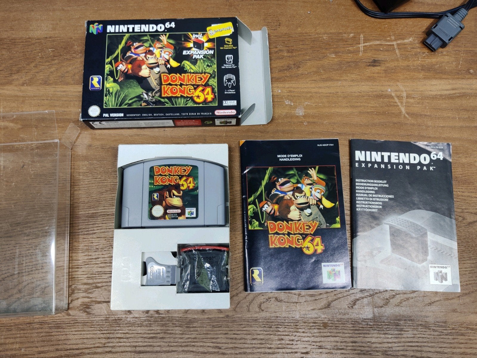 Donkey Kong 64 Nintendo 64 (N64) Compleet met Expansion Pak, Spelcomputers en Games, Eén computer, Ophalen of Verzenden, Zo goed als nieuw
