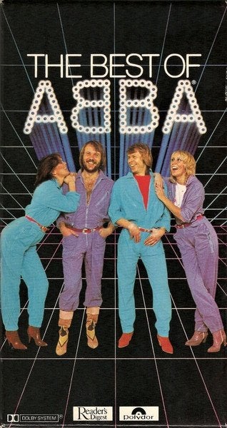 Abba 3 cassettebox The Best Of Abba ( 1982 ), Cd's en Dvd's, Gebruikt, 2 t/m 25 bandjes, Ophalen of Verzenden, Origineel