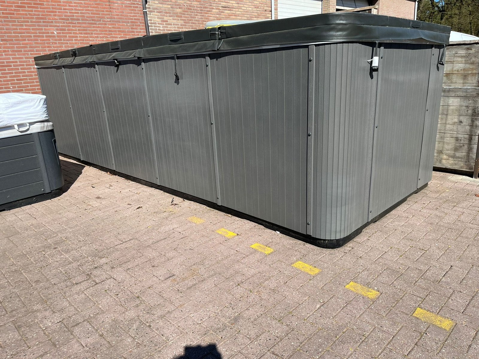 Demo (nieuw)diepe Passion Zwemspa Vancouver 6 Mtr. Antraciet, Ophalen, Zo goed als nieuw, Filter