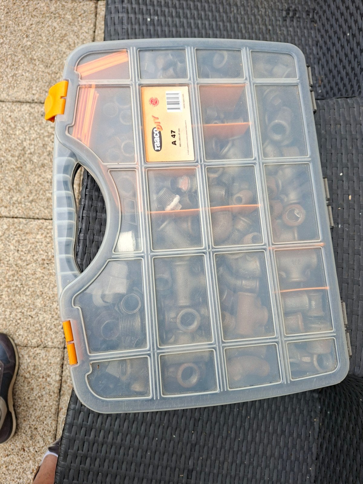 assortiment doos met dikwandige koppelingen, Ophalen, Overige materialen, Overige typen, 20 tot 40 mm