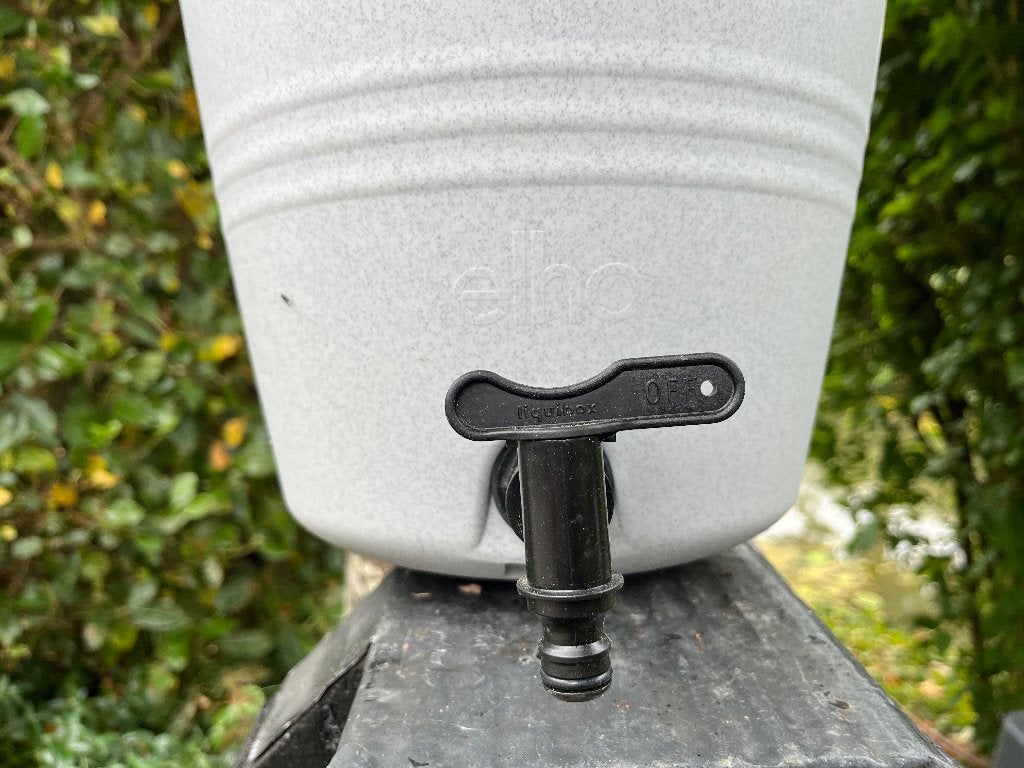 Regenopvanger in regenpijp, Ophalen, Kunststof, Met kraantje, Minder dan 75 liter