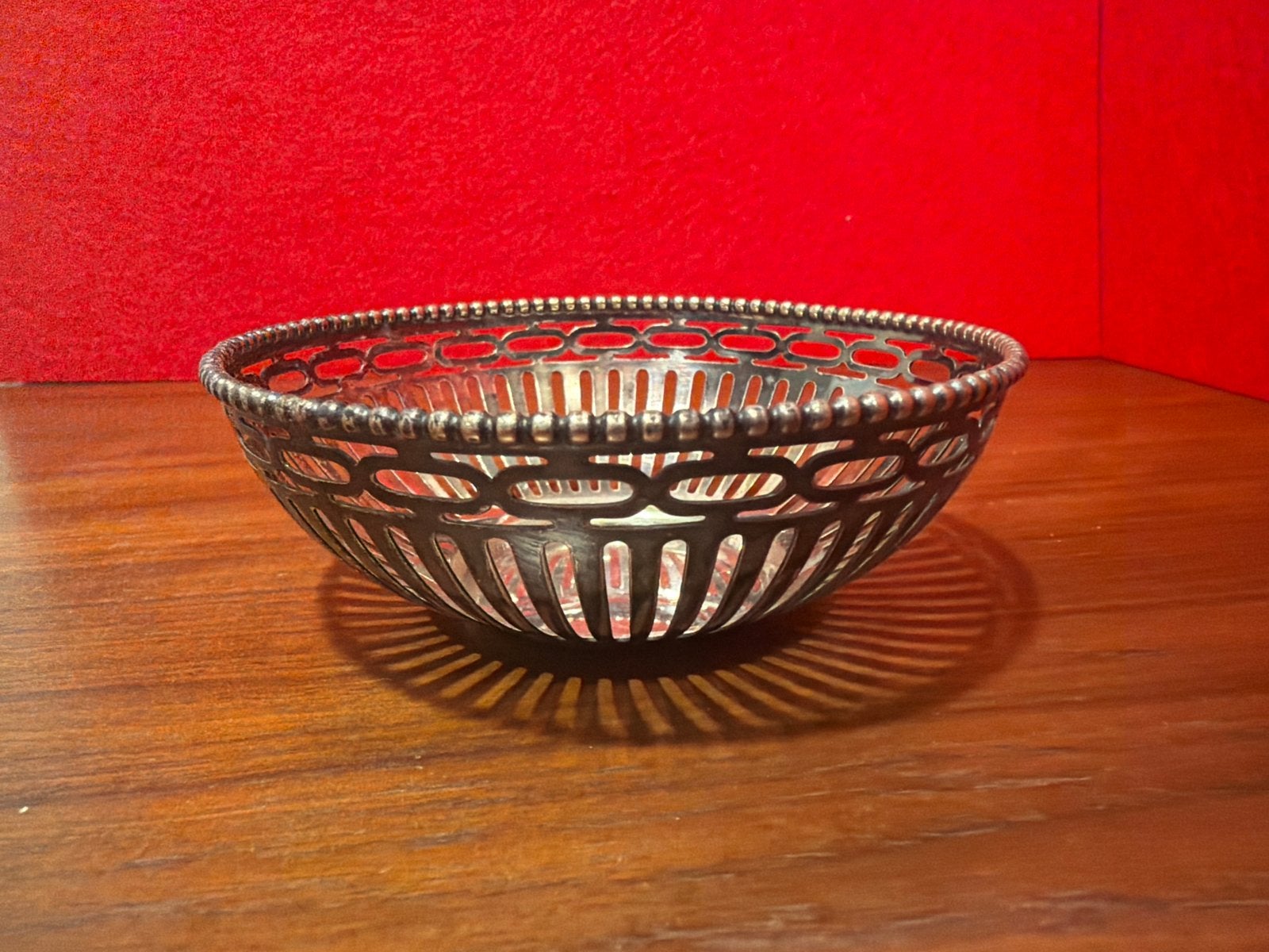 Zilveren Zilfa Pleet bonbonmandje, Antiek en Kunst, Ophalen of Verzenden, Zilver