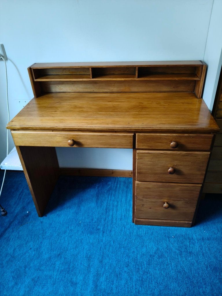Bureautafel, Ophalen, Overige typen, Gebruikt, 110 cm