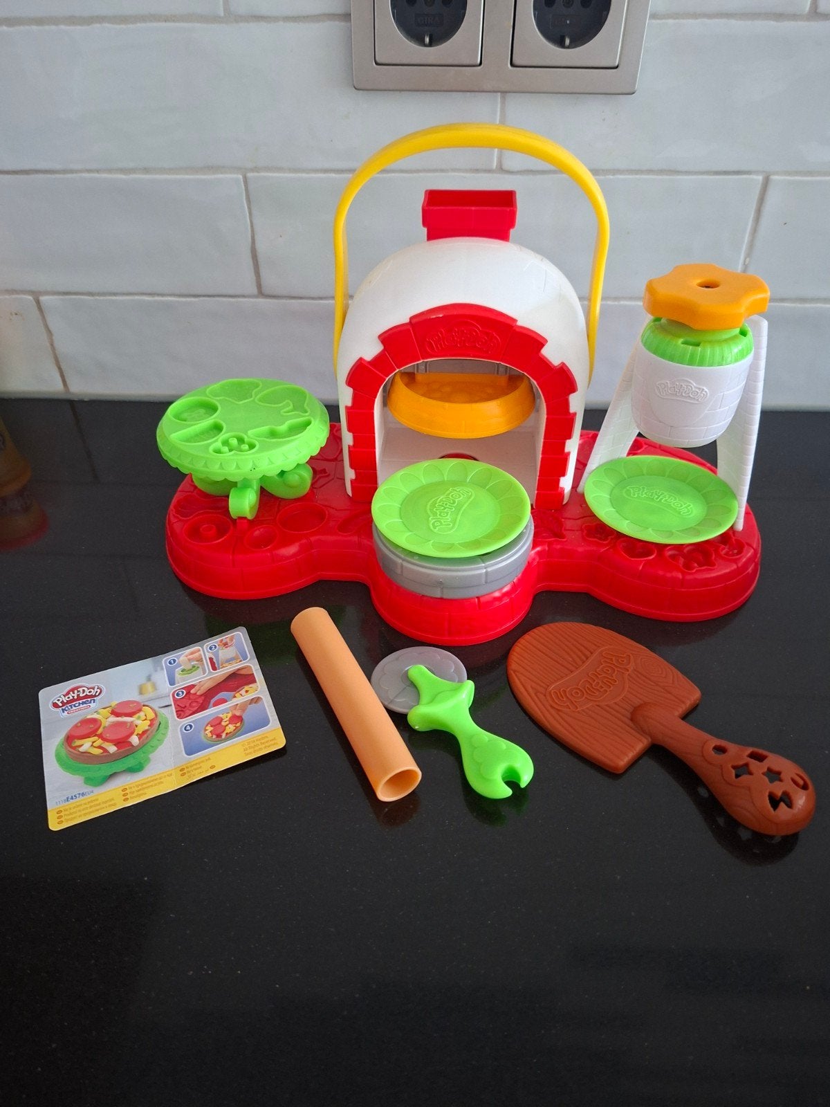 Play-Doh Pizza Oven Speelset, Ophalen of Verzenden, Zo goed als nieuw, Knutselen