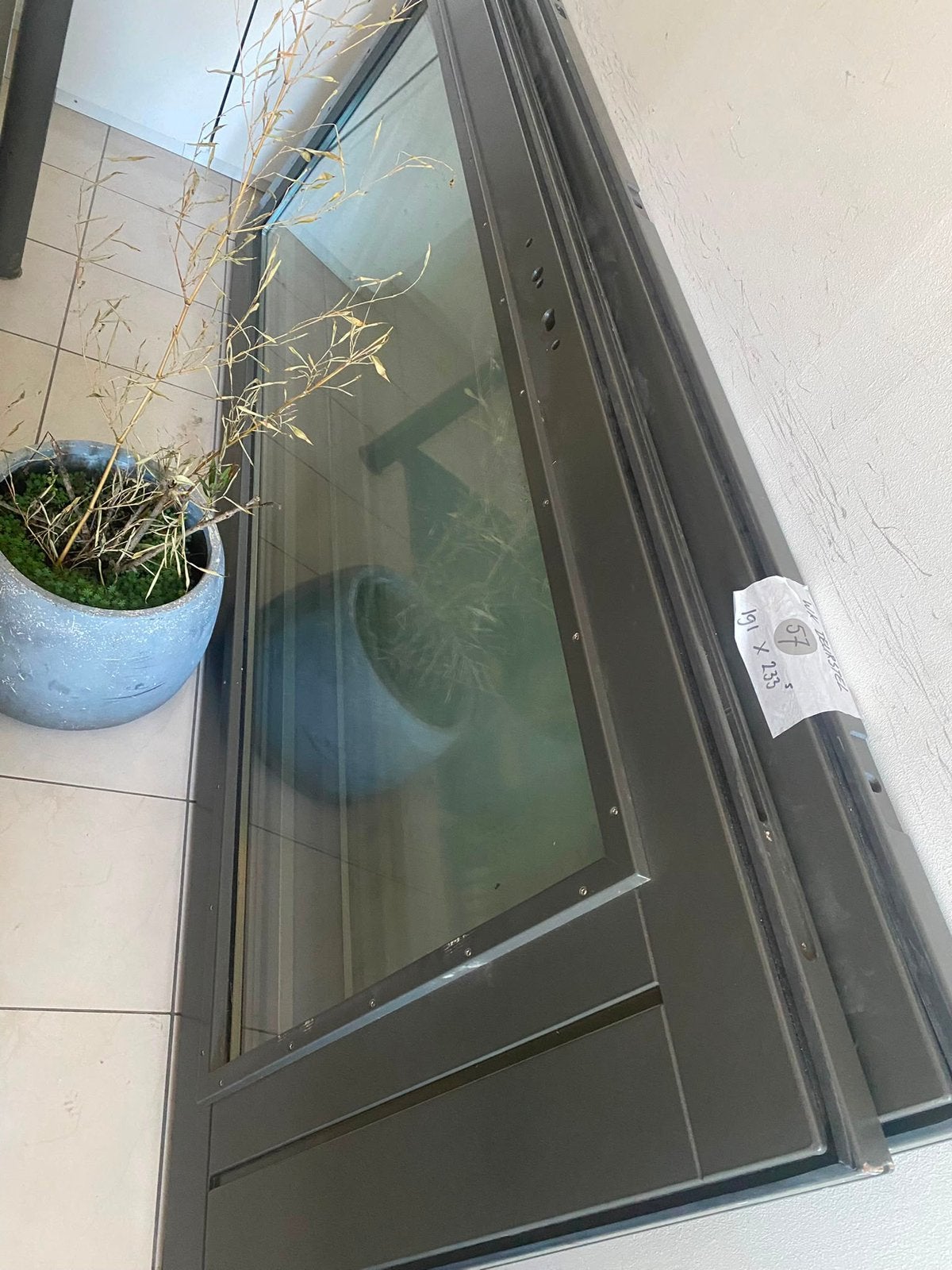Weekamp deuren voor tuin of balkon NIEUW!!, Ophalen, 215 cm of meer, Binnendeur, Glas