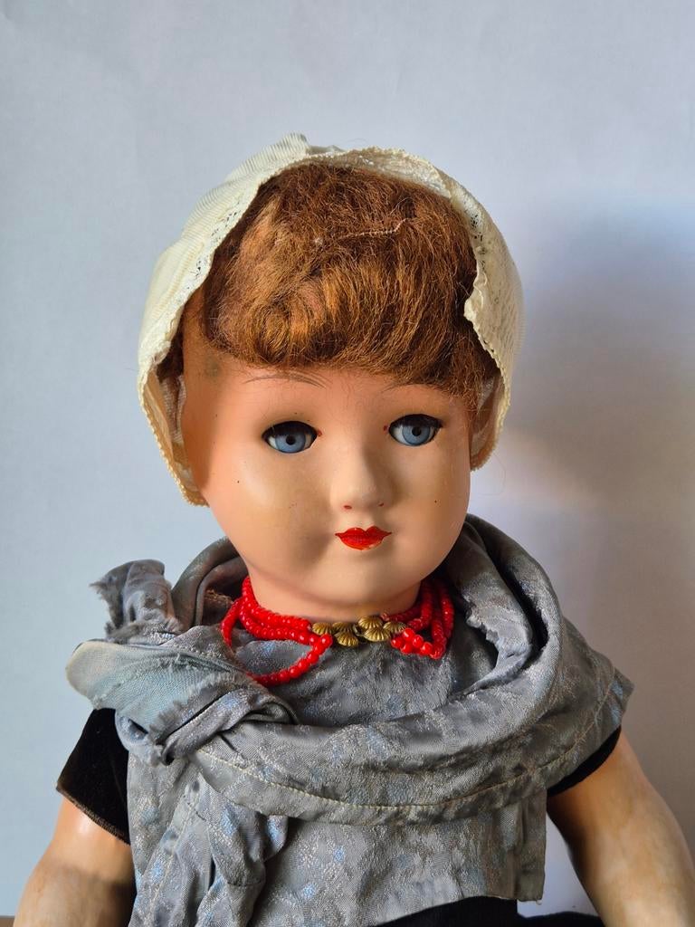 Vintage Zeeuwse klederdrachtpop – folklore verzamelpop jaren, Ophalen of Verzenden, Gebruikt, Overige typen