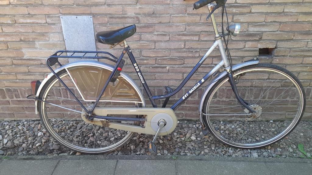 Gazelle damesfiets, Ophalen, Zo goed als nieuw