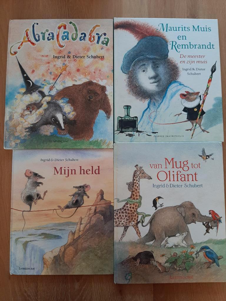 8x Ingrid /Dieter Schubert oaHet grote boek van Beer en Egel, Boeken, Ophalen, Gelezen, Fictie algemeen