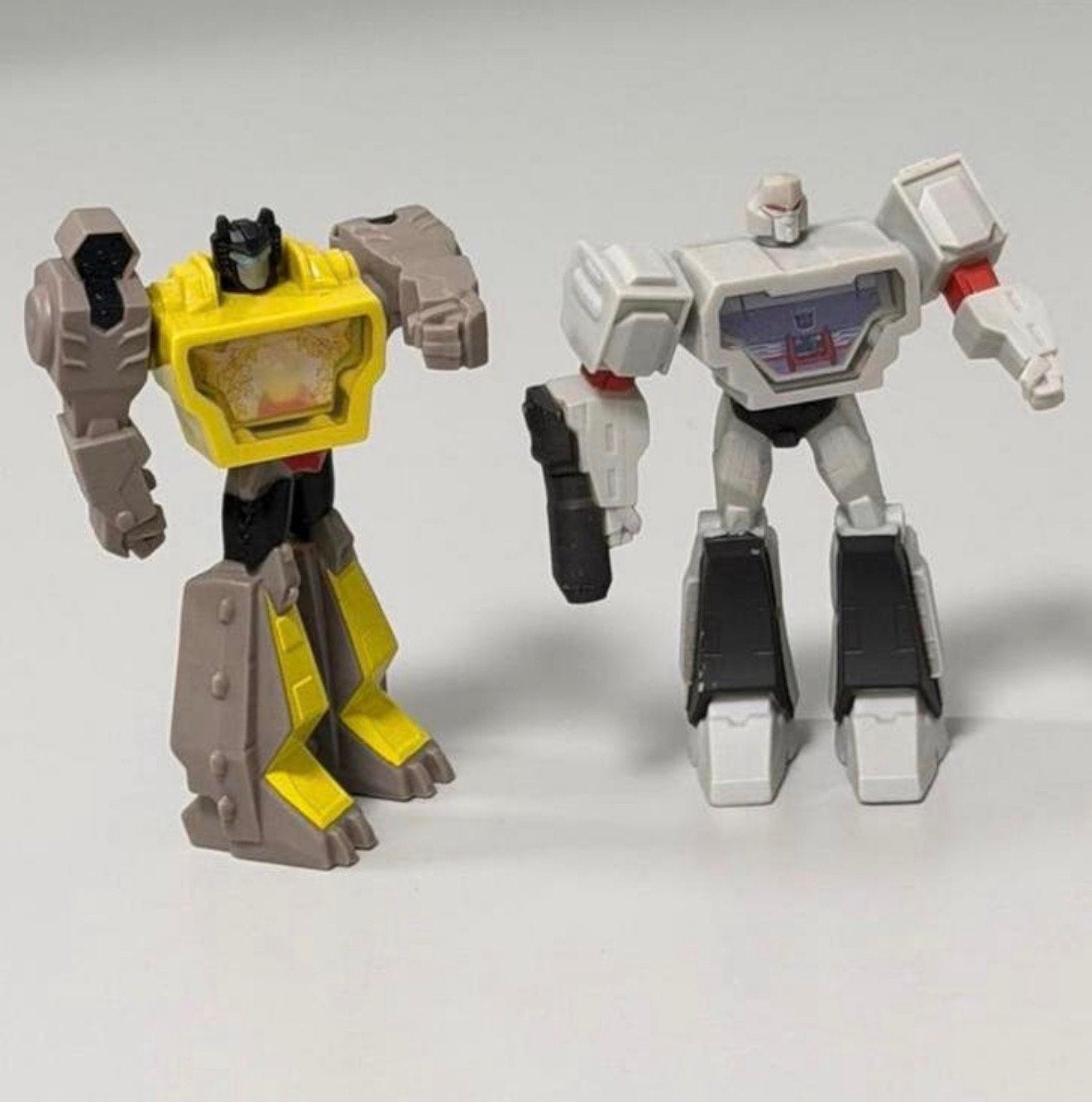 Transformers Grimlock & Megatron – Speelfiguren (set van 2), Verzamelen, Transformers, Zo goed als nieuw, Ophalen of Verzenden