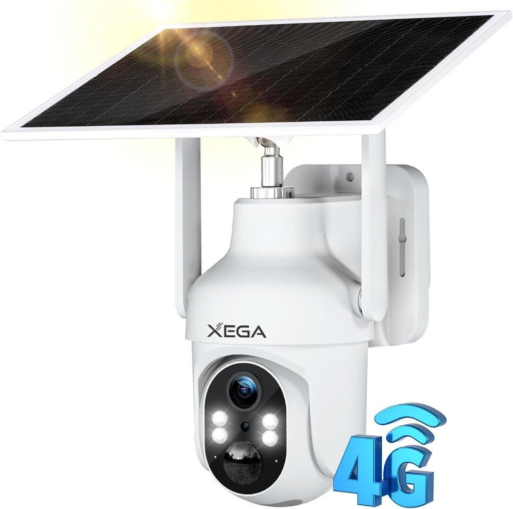 XEGA, XG-05-EU-4G, HD securitycamera Solar, PTZ