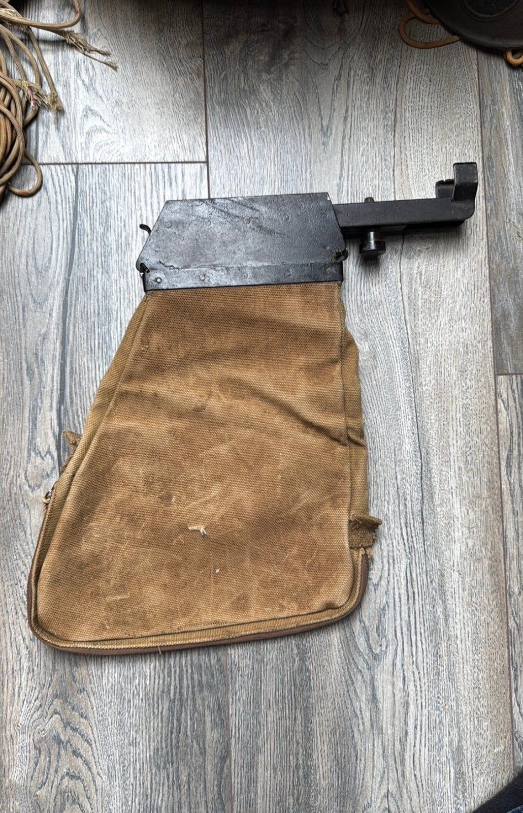 Brengun hulzenzak brencarrier, Ophalen of Verzenden, Engeland, Hulzen of Bodemvondsten