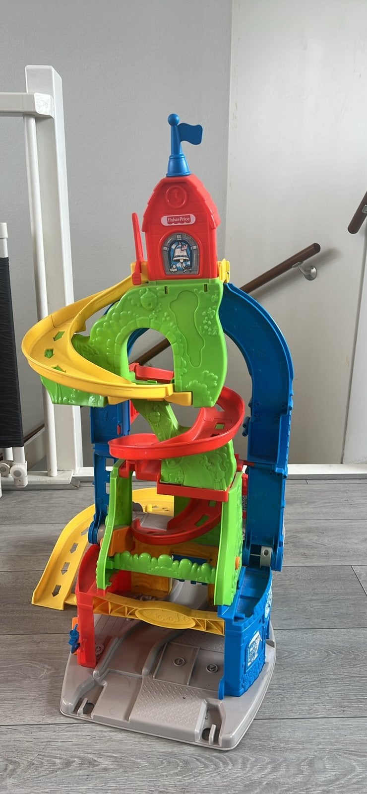 Fisher price race track, Ophalen of Verzenden, Gebruikt, Speelset