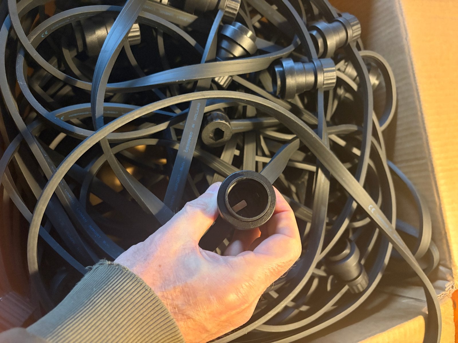 Professionele Prikkabel 50 Meter, 50 Fittingen Incl. Stekker, Minder dan 50 watt, Overige typen, Nieuw, Ophalen of Verzenden