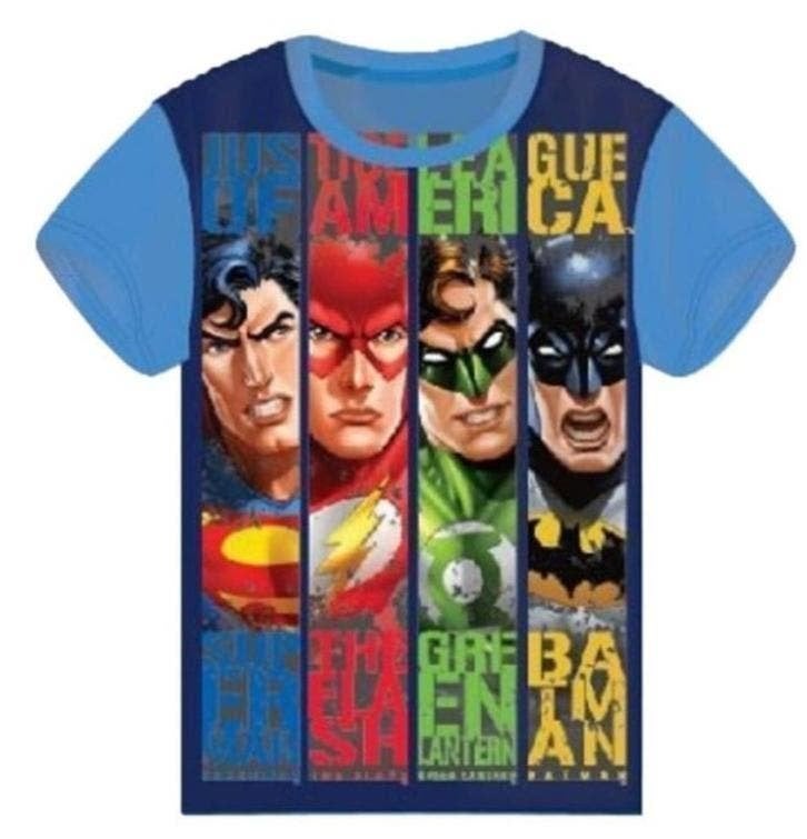 Justice League T-shirt - maat 104 - 110 - 116 -128 - 140, Ophalen of Verzenden, Nieuw, Jongen, Shirt of Longsleeve