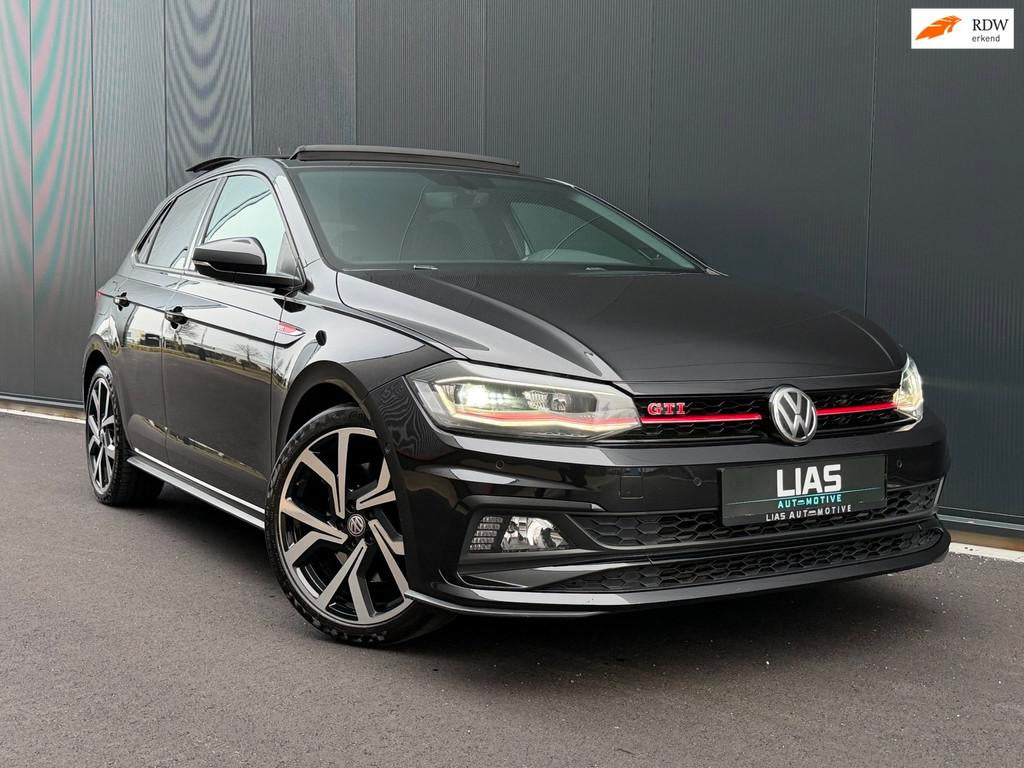 Volkswagen Polo 2.0 GTI Full options | PANO | Beats | Keyles, Stof, Gebruikt, Zwart, 4 cilinders